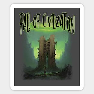 Fall of Civilization - Apocalypse - Heavy Metal Sticker